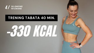 WYZWANIE JESIEŃ 🔥4 Trening odchudzający TABATA 330 KCAL [upl. by Lana]