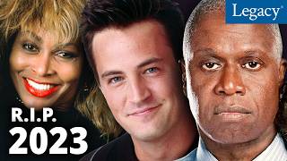 RIP 2023 Celebs Who Died  Year in Tribute [upl. by Neeham]