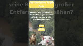 Das tierische JagdQuiz [upl. by Hilel]