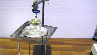 Finding the formula of hydrated Copper Sulfate  using an unbreakable crucible [upl. by Aikim]