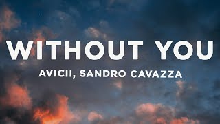 Avicii  Without You Lyrics ft Sandro Cavazza [upl. by Ware]