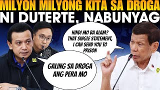 🔴ITO NA❗MILYON MILYONG KITA NG PAMILYA DUTERTE SA DRGA ISINIWALAT NI TRILLANES [upl. by Cheadle430]