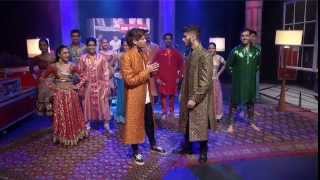 Zayn and Louis Takeover  1DDay Desi Indian Style Dance wScott Mills [upl. by Nylodnewg]