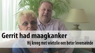 Gerrit had maagkanker maar met wietolie een beter levenseinde [upl. by Noed]