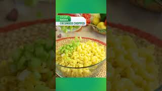 Restaurant Style Macaroni Salad 😋 shorts food foryou SooperChef [upl. by Elleoj]