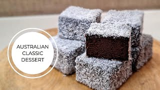 Chocolate Lamington Cake  Super Easy amp Tasty Lamington Recipe [upl. by Adnolor536]