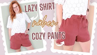 🧵mega SommerOutfit nähen 🤩IDEAL für den Start ins Kleidung nähen💪🏻 [upl. by Akinehc]