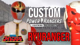 CUSTOM Power Rangers Lightning Collection Ryuranger Figure Legendary Squadron Dairanger [upl. by Itsrik789]