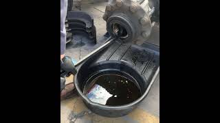 Wheel seal replacement Leaking wheel end Volvo fix coming your way [upl. by Eileek]