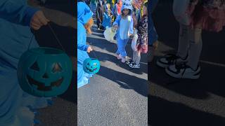 Stitch Cha Cha Slide Dance Off at the Trunk or Treat [upl. by Alfeus178]