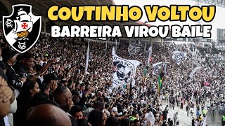 😱 APRESENTAÇÃO DE COUTINHO NO VASCO São Januário virou BAILE [upl. by Ahsiym]