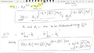 Free Vibration Response of Overdamped SDOF System [upl. by Presley694]