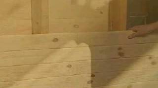 How to install knotty pine paneling [upl. by Herminia]