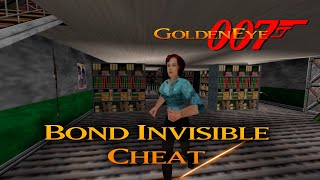 GoldenEye 007  Unlocking quotBond Invisiblequot Cheat  Archives 00 Agent [upl. by Ssur]