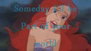 Part Of Your World Reprise Lyrics [upl. by Annwahs949]