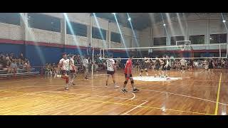 Final Masc Pelotaris vs Santa Voley Primer Set Torneo Internacional Centro Pelotaris 20102024 [upl. by Netsud]