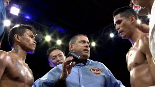 KO JOHN RIEL CASIMERO PHILIPPINES vs CESAR RAMIREZ MEXICO FIGHT [upl. by Euqina]