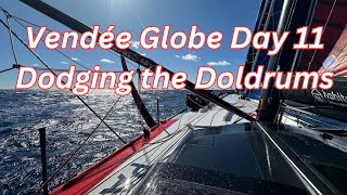 Vendée Globe Day 11 Morning Update  Dodging the Doldrums [upl. by Egap]