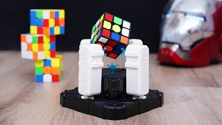 ROBOT RESUELVE CUALQUIER CUBO DE RUBIK ¡DETECTA COLORES [upl. by Atsirk]