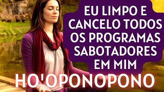 🎶OUVIR DORMINDO  HOOPONOPONO  CANCELO TODOS OS PROGRAMAS SABOTADORES DA PROSPERIDADE [upl. by Leontine]