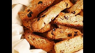 Biscotti con noci e uvetta  videoricette  biscotti facili e veloci [upl. by Suravart]