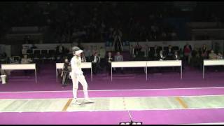 Final mens foil Grand Prix St Petersburg 2011 Cassara vs Baldini [upl. by Noscire]