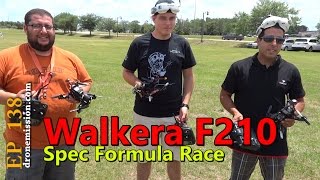 Walkera F210 Spec Formula Drone Race MultiGP 3D Next [upl. by Gaskill903]