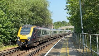 Ashurst New Forest  Trains and horses at and a tour of the station  01082024 [upl. by Odlamur]