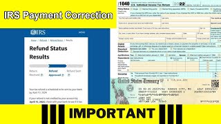 IRS How to Fix Misapplied Estimated Tax Payment Year Direct Pay Correction Guide [upl. by Schoenberg]