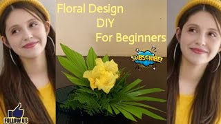 Floral Design DIY For Beginners [upl. by Idurt]