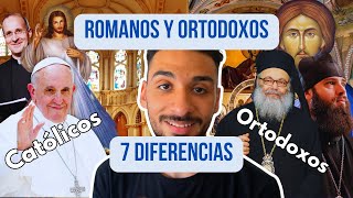 Diferencias entre ROMANOS y ORTODOXOS  Explicado rápidamente [upl. by Gimble202]