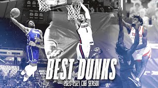 Best Dunks Of The 202021 College Basketball Season [upl. by Aihsyak542]