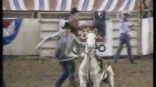 Calf Roping  1984 NFR Rodeo go round highlights and 10th round [upl. by Cynara535]