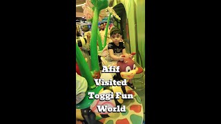 Afif Visited Toggi Fun World [upl. by Esorbma]