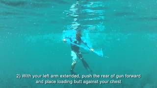 How to load and unload a speargun  MAKO Spearguns [upl. by Haniraz722]