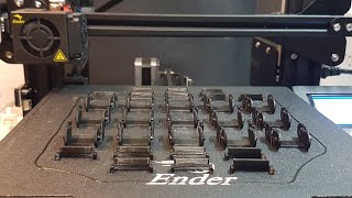 3D Printing Upgrades For My Ender 3 Pro Cable Chains Timelapse [upl. by Cumine]