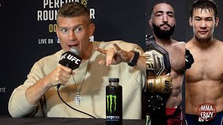 Stephen Thompson predicts Belal Muhammad vs Shavkat Rakhmonov [upl. by Adroj]