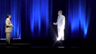 Large Sized 3D Holographic Projection at Medical Conference [upl. by Ydissak713]