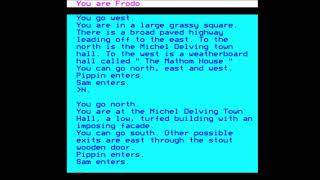 Lord of the Rings Game One for the BBC Micro [upl. by Lambart403]