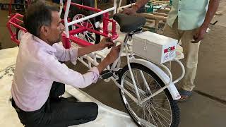 Bhogal Cycles  Ice Cream Carts  Assembly Video  Heritage Model  Tricycle Model [upl. by Risay]