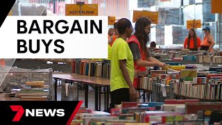 Lifeline Bookfest back bigger than ever  7 News Australia [upl. by Geno]