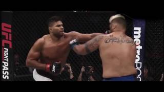 ALISTAIR OVEREEM vs MARK HUNT♦♦Highlights♦♦Knockouts♦♦best moments 2017 [upl. by Namlaz]