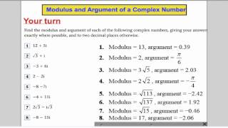 Complex Numbers 5  FP1 Edexcel Maths ALevel [upl. by Magulac234]