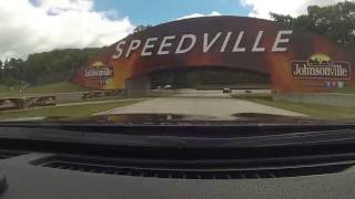 2016 370Z on Road America hitting 128 MPH on the front straight [upl. by Aay]