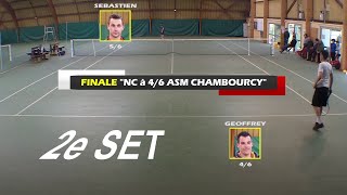 Geoffrey 46 vs Sébastien 56  Finale NC a 46 ASM Chambourcy  2e set  30042016 [upl. by Virgilio]