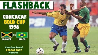 CONCACAF Gold Cup 1998  Jamaica vs Brazil  Extended Highlights [upl. by Secnarfyram]