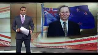 PM considers NZ flag referendum [upl. by Nirrek]