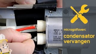 Condensator van uw microgolfoven vervangen  De Onderdelenstorebe methode [upl. by Akeemahs]