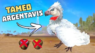 COMO TAMEAR un ARGENTAVIS en ARK RĆPIDO y FĆCIL DATOS CURIOSOS Ark Mobile [upl. by Brenk]