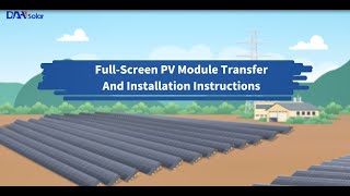 FullScreen PV Module transfer and installation instructions [upl. by Einnus]